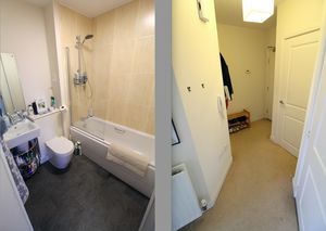 Bathroom and Hallway- click for photo gallery